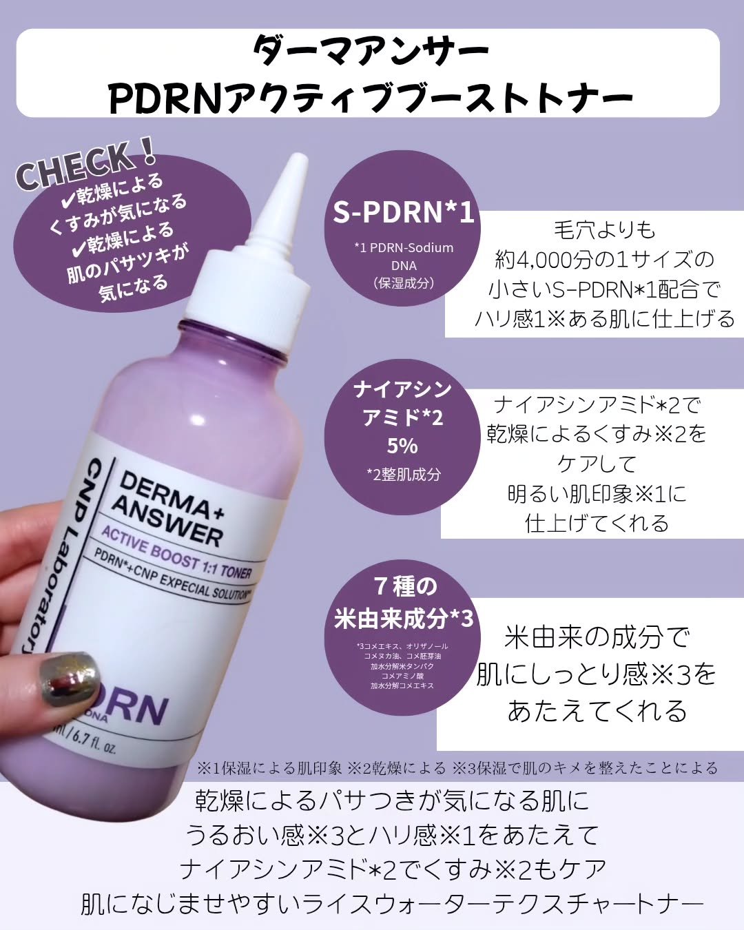 CNP ダーマアンサー スキン ブースティング セラム ミスト/CNP Laboratory/ミスト状化粧水を使ったクチコミ（2枚目）