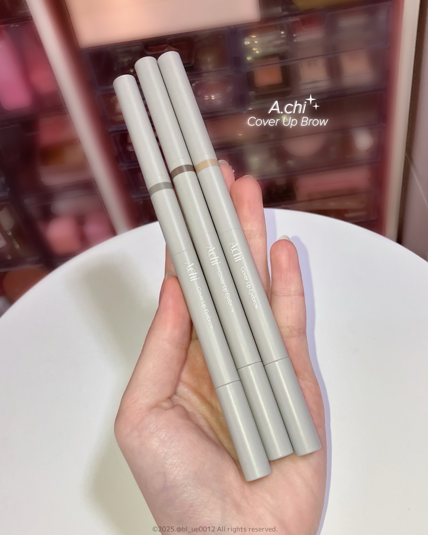 A.chi カバーアップブロウのクチコミ「3in1アイブロウペンシル🤍

✦A.chi 
カバーアップアイブロウ
01 Walnut L.....」（2枚目）