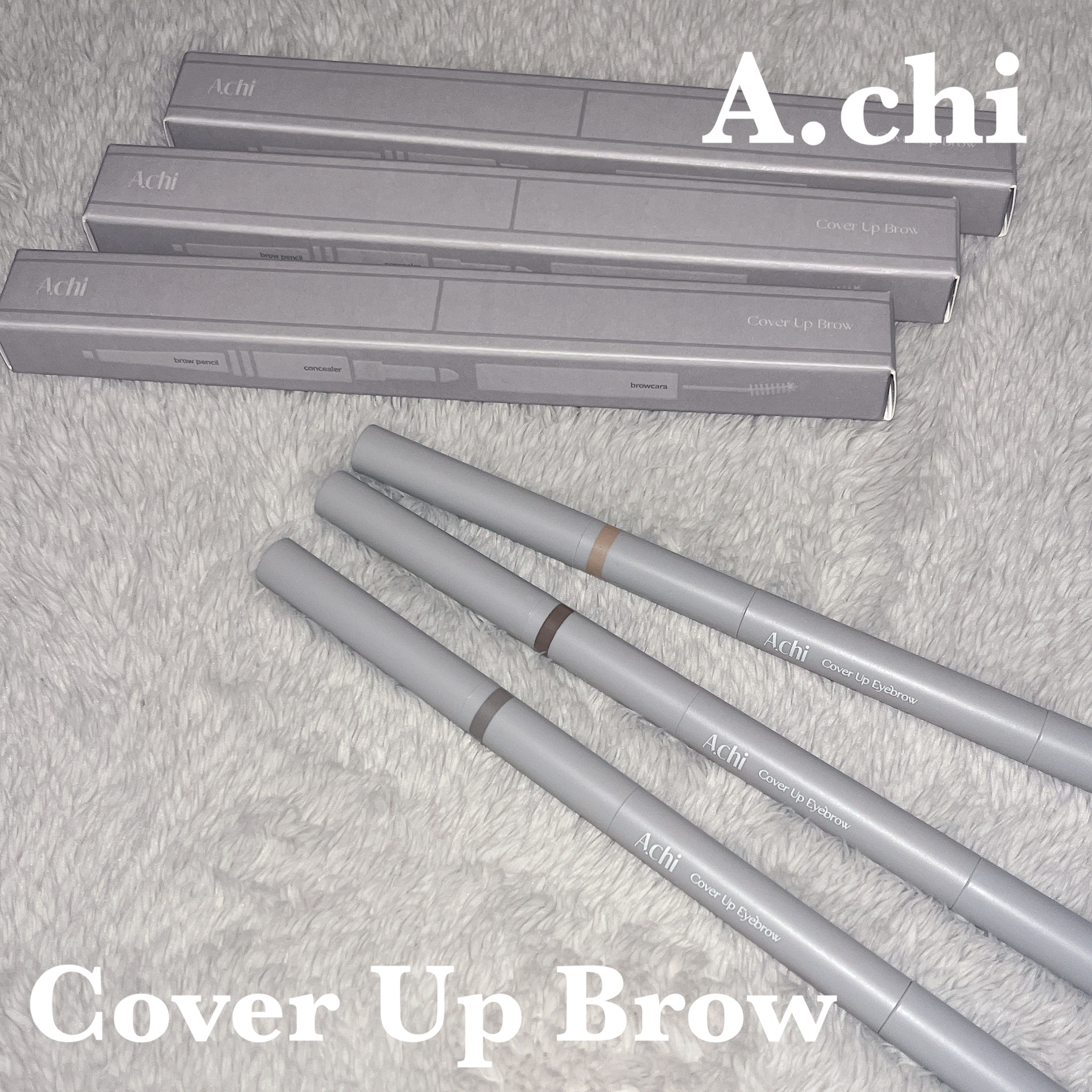カバーアップブロウ/A.chi/アイブロウペンシルを使ったクチコミ（1枚目）