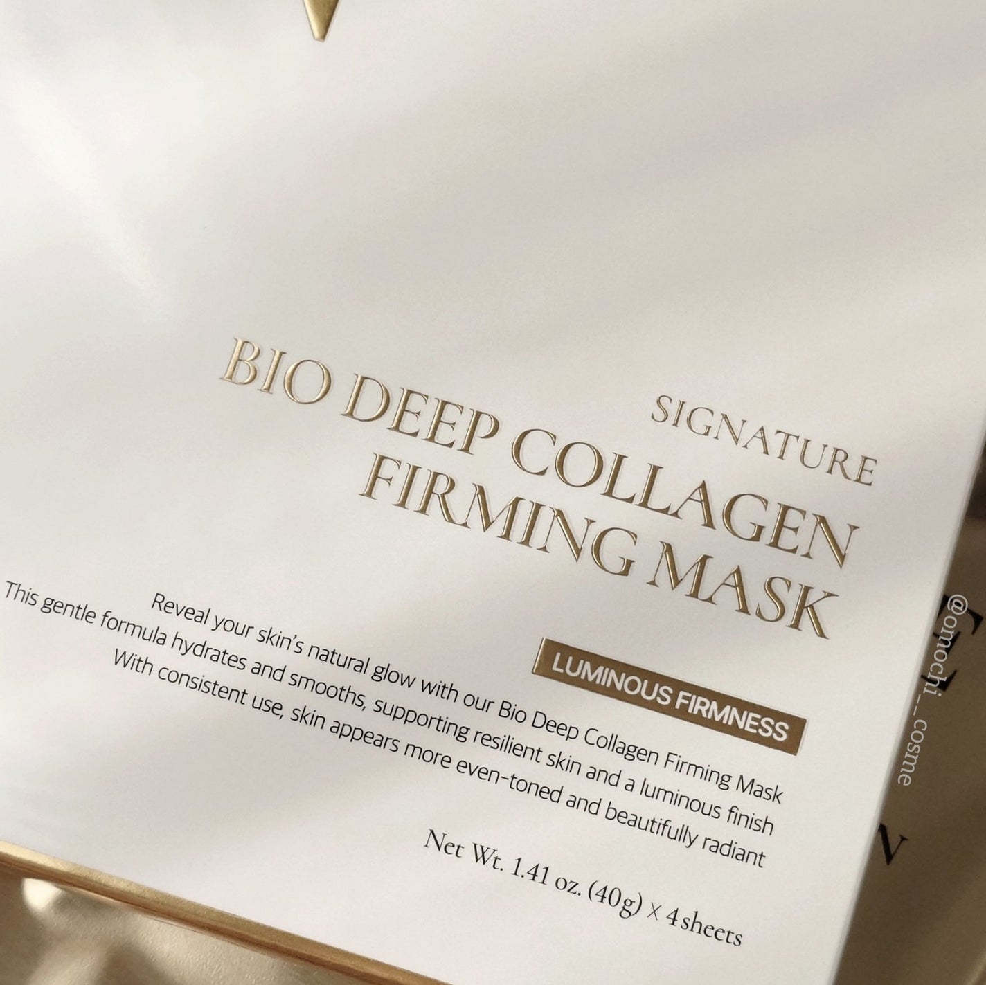 シグニチャーバイオディープコラーゲンファーミングマスク/VINNE /シートマスク・パックを使ったクチコミ(4枚目)