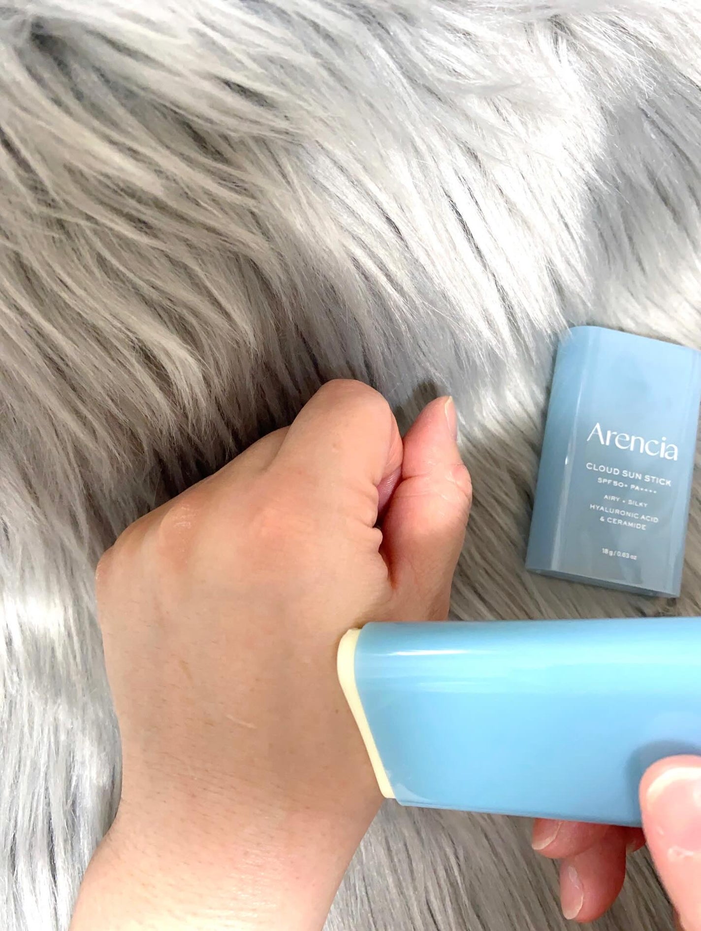 PDRNもちサンスティック/アレンシア/日焼け止めスティックを使ったクチコミ(3枚目)