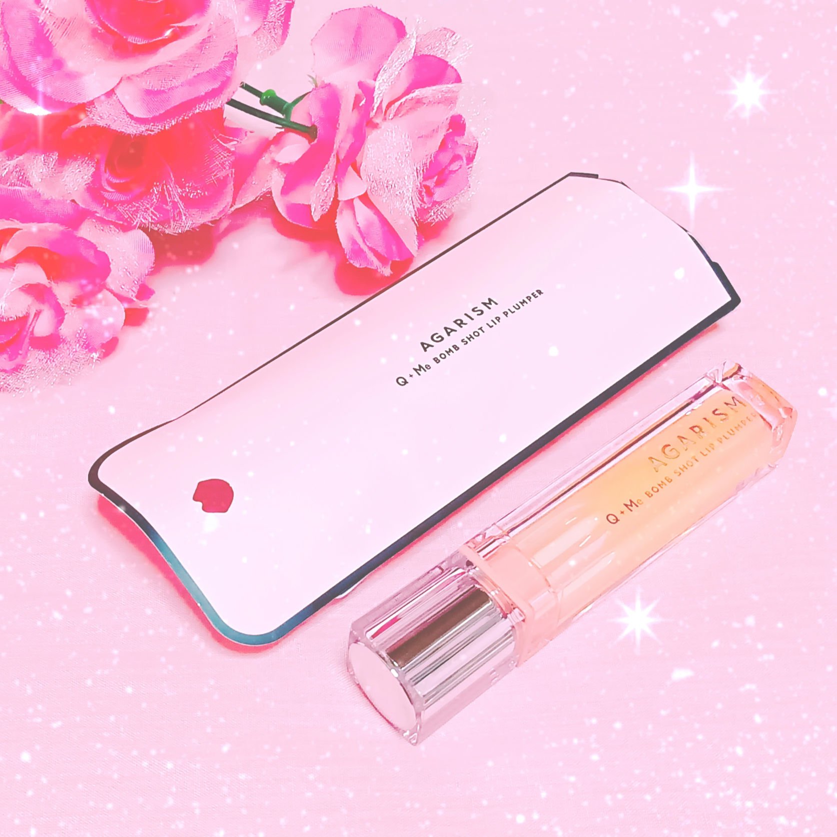 キューミ―ボムショットリッププランパー/AGARISM/リッププランパーを使ったクチコミ（1枚目）