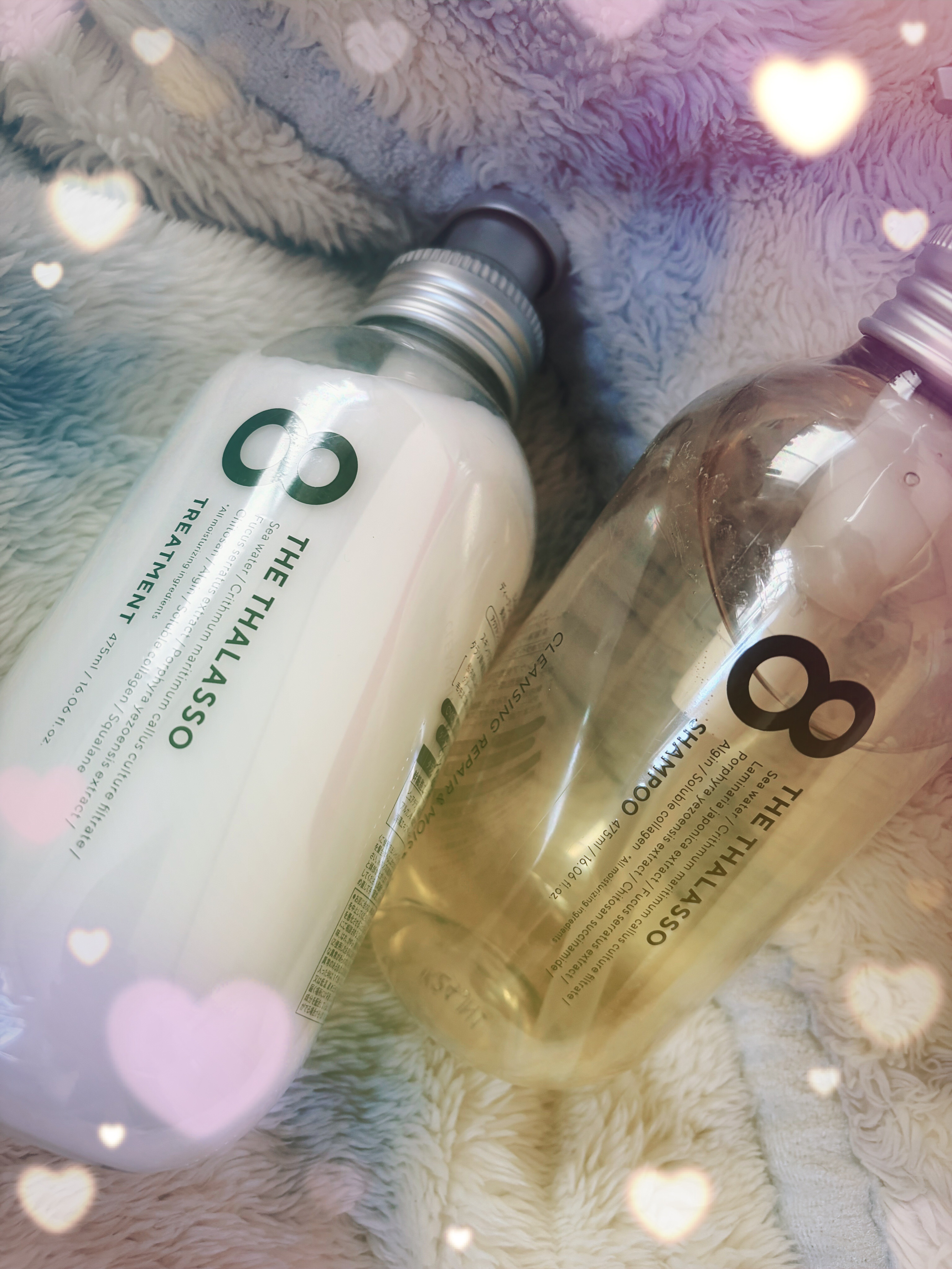 エイトザタラソ クレンジングリペア＆モイスト 美容液シャンプー/ディープリペア＆アクアモイスト 美容液トリートメント トリートメント（475mL）/エイトザタラソ/市販シャンプーを使ったクチコミ（1枚目）