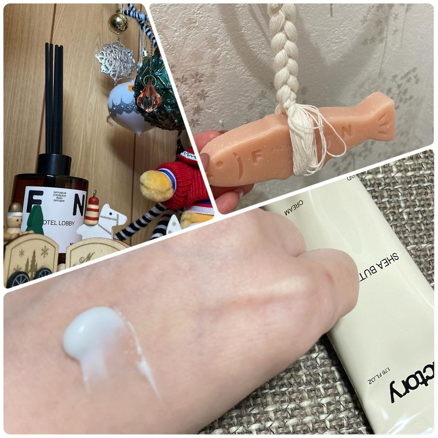 茶色い瓶 ウッド芯 キャンドル - Jazz Bar/Factory Normal/アロマキャンドルを使ったクチコミ(2枚目)