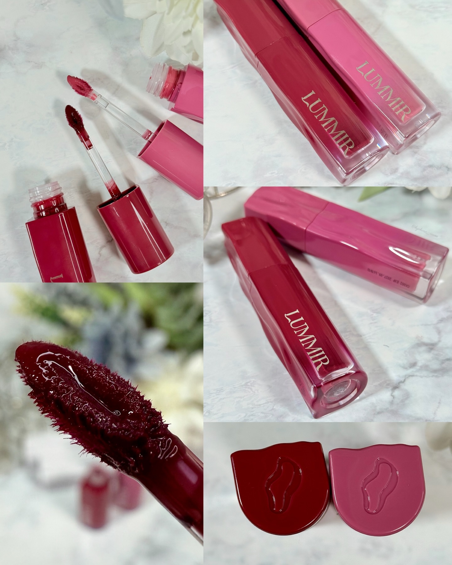 ワンコート グロウ リップティント/Lummir/リップティントを使ったクチコミ（3枚目）