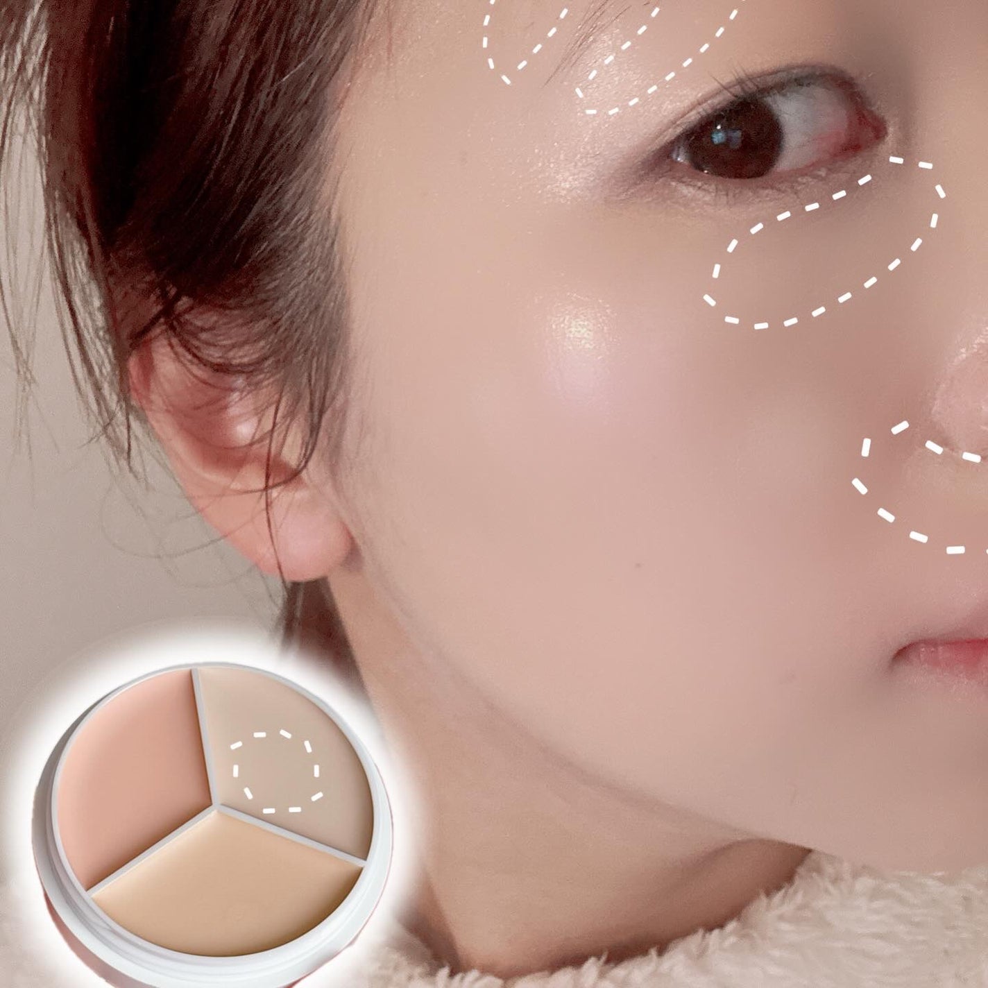 カバーアッププロコンシーラー/TFIT/パレットコンシーラーを使ったクチコミ(3枚目)