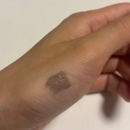 インスパイアスキニーブロウカラ/mude./眉マスカラを使ったクチコミ(2枚目)