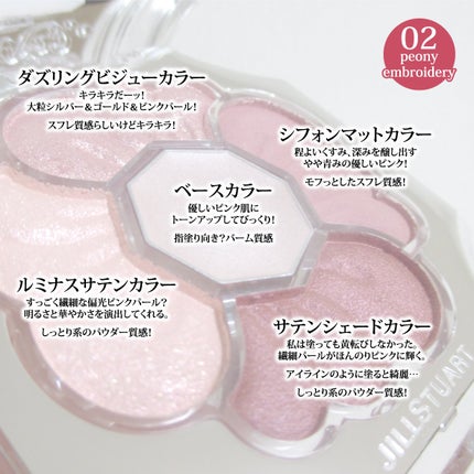 ジルスチュアート ドレスドブルーム アイズ/JILL STUART/アイシャドウパレットを使ったクチコミ(7枚目)