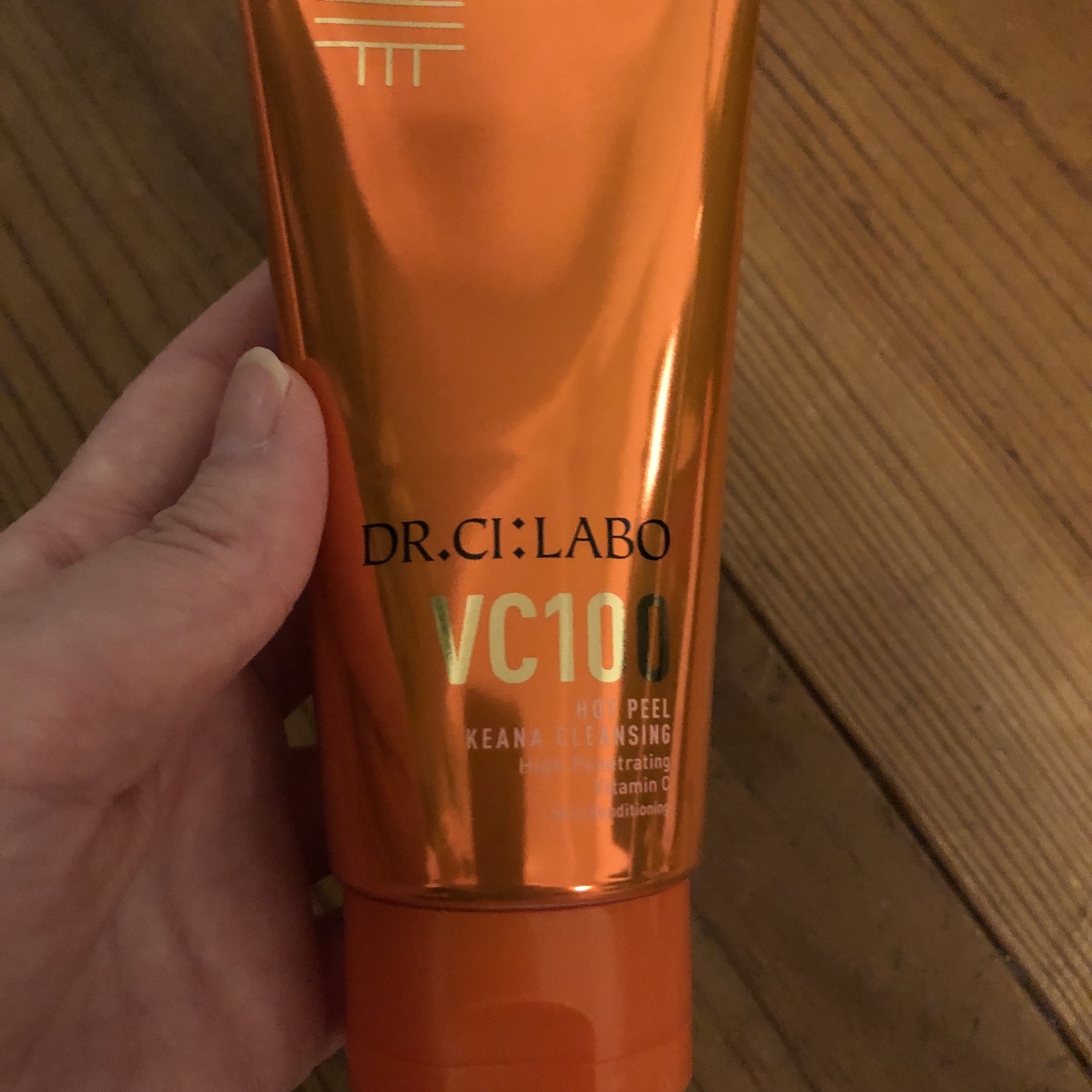 VC100ホットピールクレンジングゲルEX/ドクターシーラボⓇ/クレンジングジェルを使ったクチコミ（1枚目）