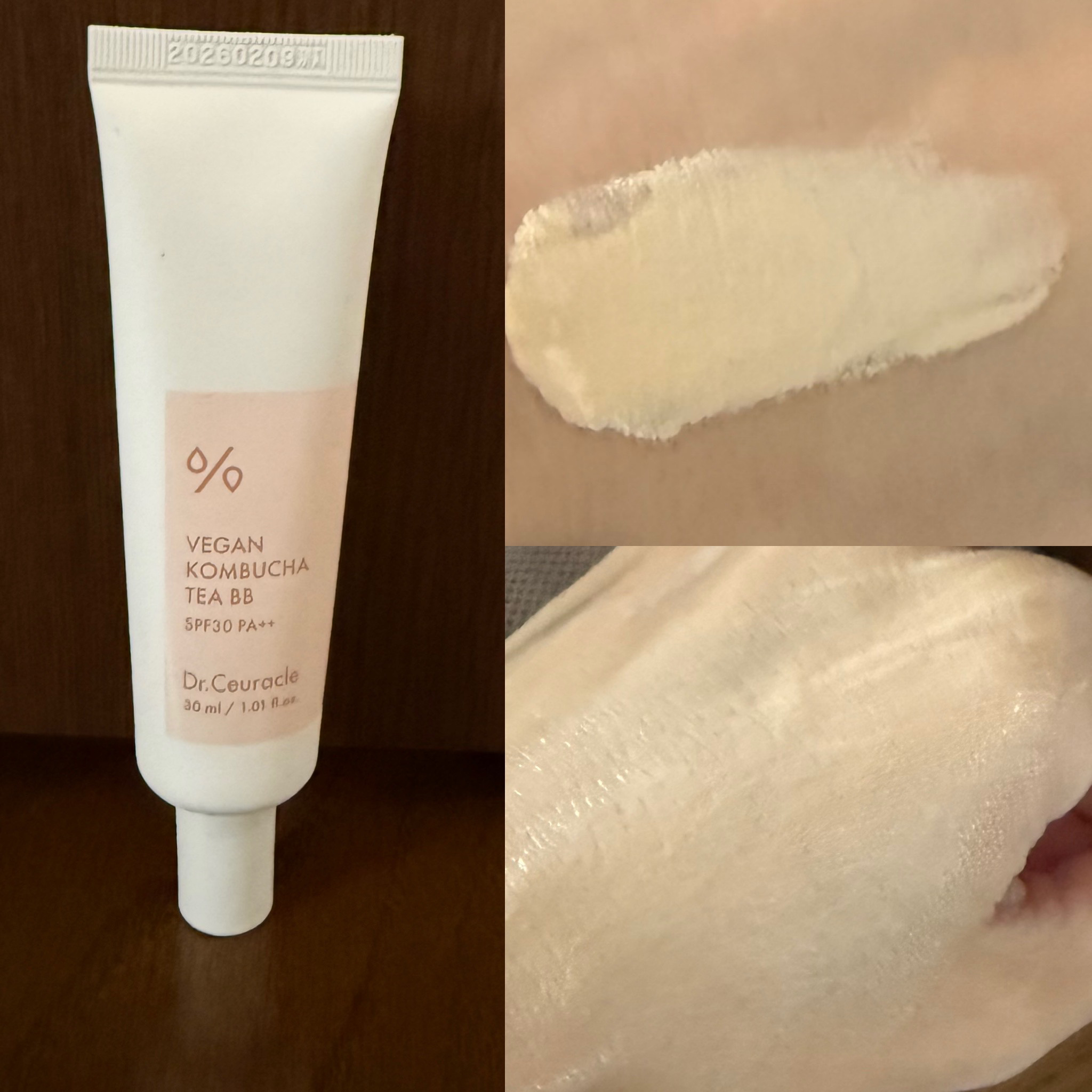  Vegan Kombucha Tea BB/Dr.Ceuracle/BBクリームを使ったクチコミ（1枚目）