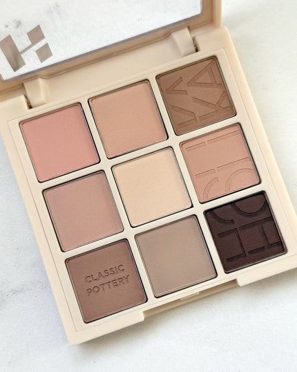 マイフェイブムードアイパレット 9カラー/HOLIKA HOLIKA/アイシャドウパレットを使ったクチコミ(2枚目)