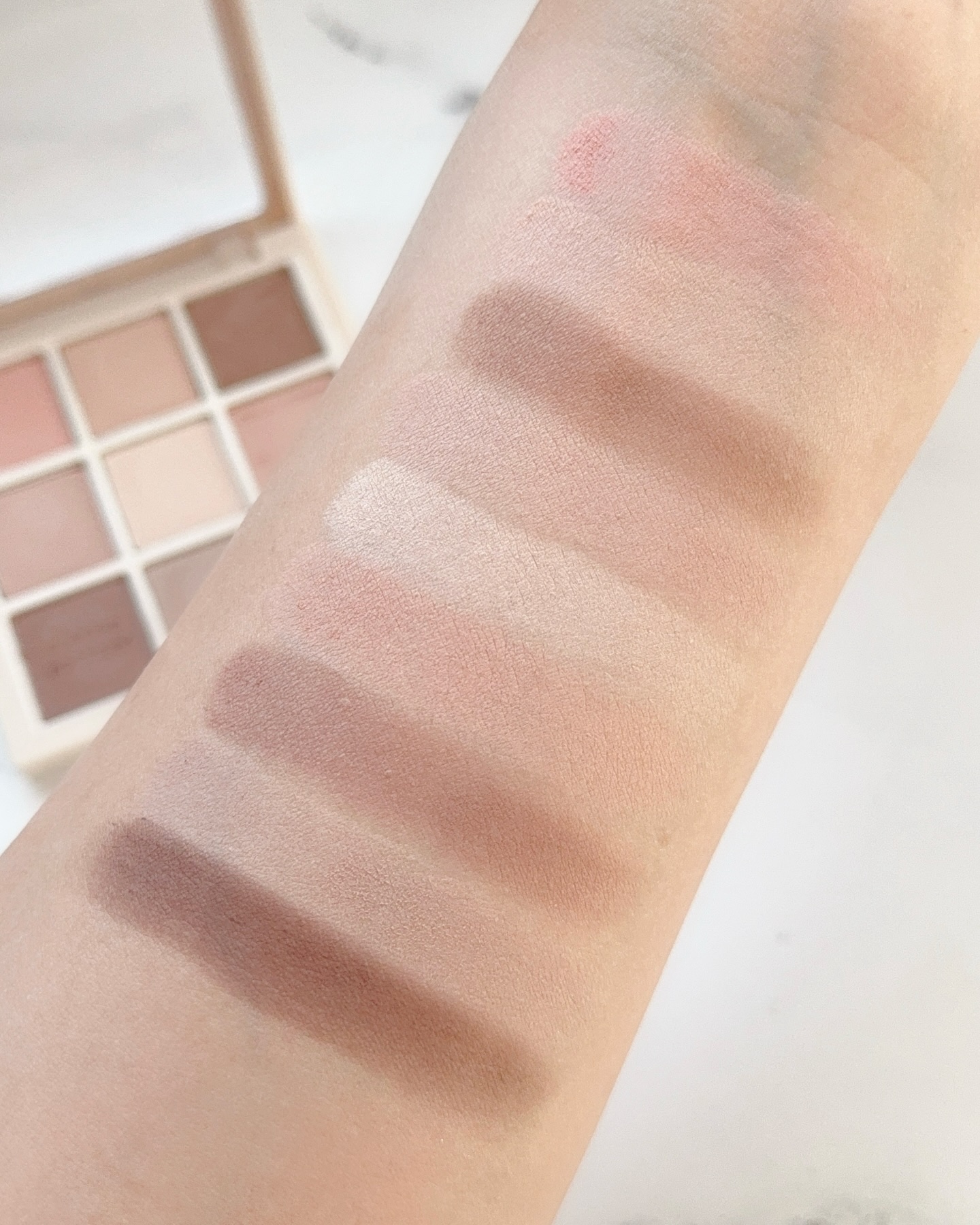 マイフェイブムードアイパレット 9カラー/HOLIKA HOLIKA/アイシャドウパレットを使ったクチコミ（3枚目）