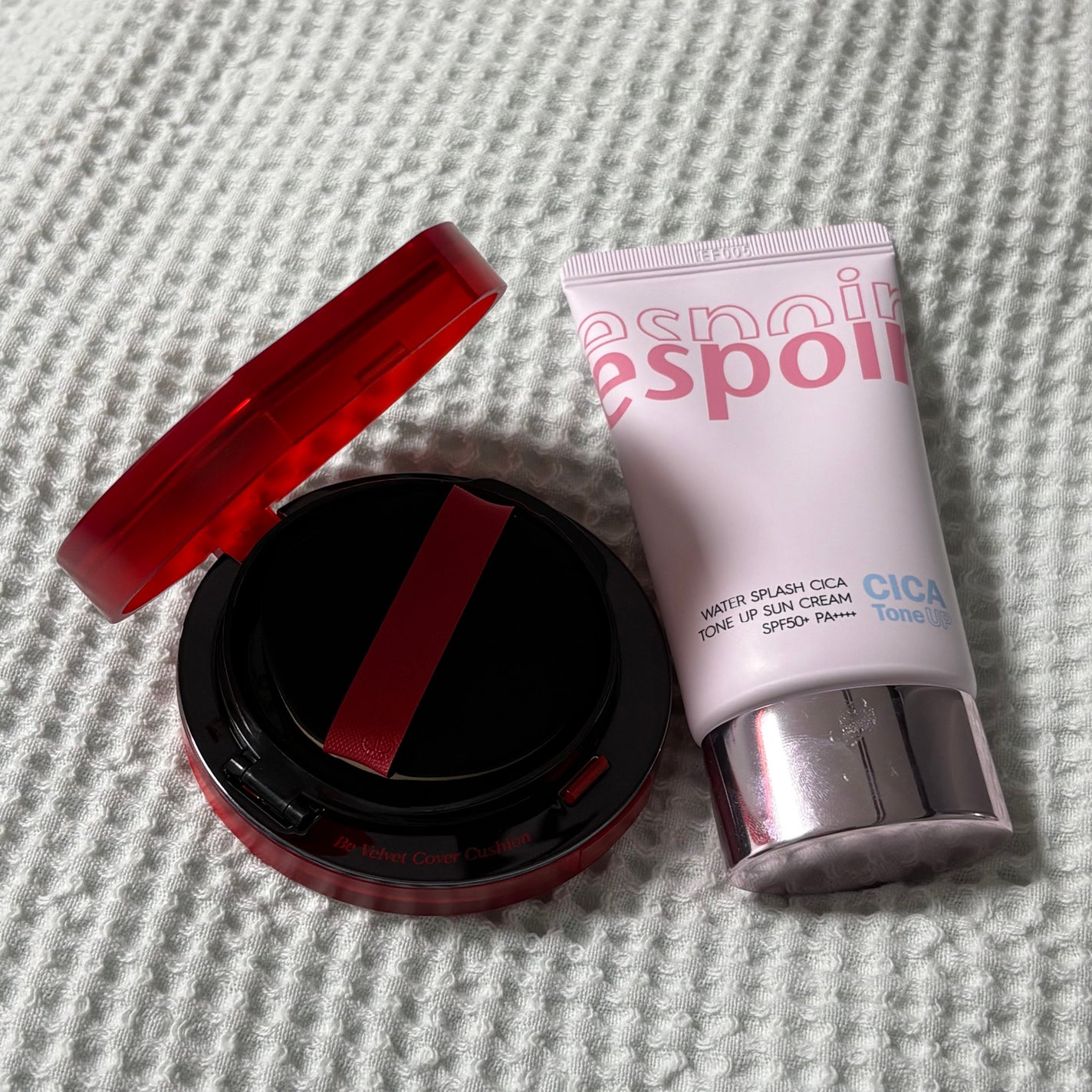 ウォータースプラッシュシカトーンアップクリーム/espoir/化粧下地を使ったクチコミ(1枚目)