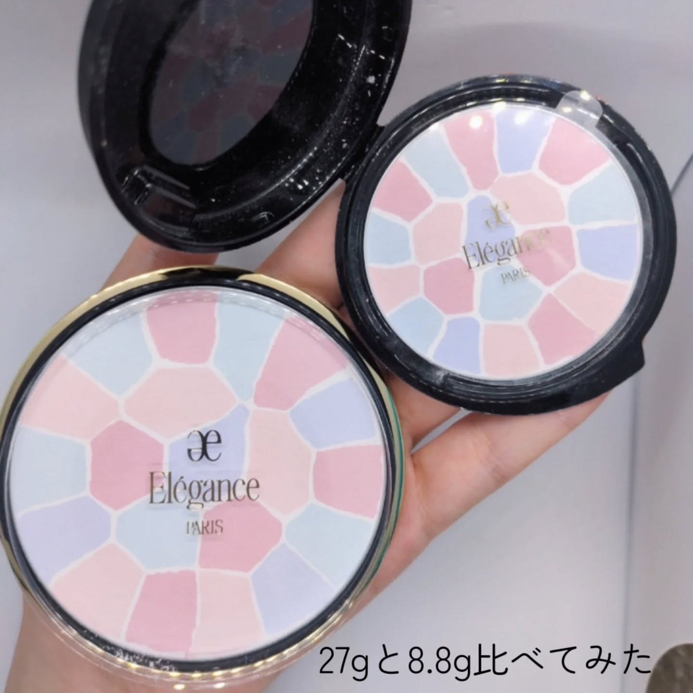 ラ プードル オートニュアンス/Elégance/プレストパウダーを使ったクチコミ(7枚目)