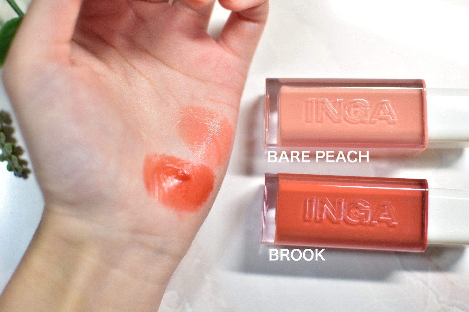 ウォーターグローリップティント 13 ブルック（Brook）/INGA/リップティントを使ったクチコミ（2枚目）