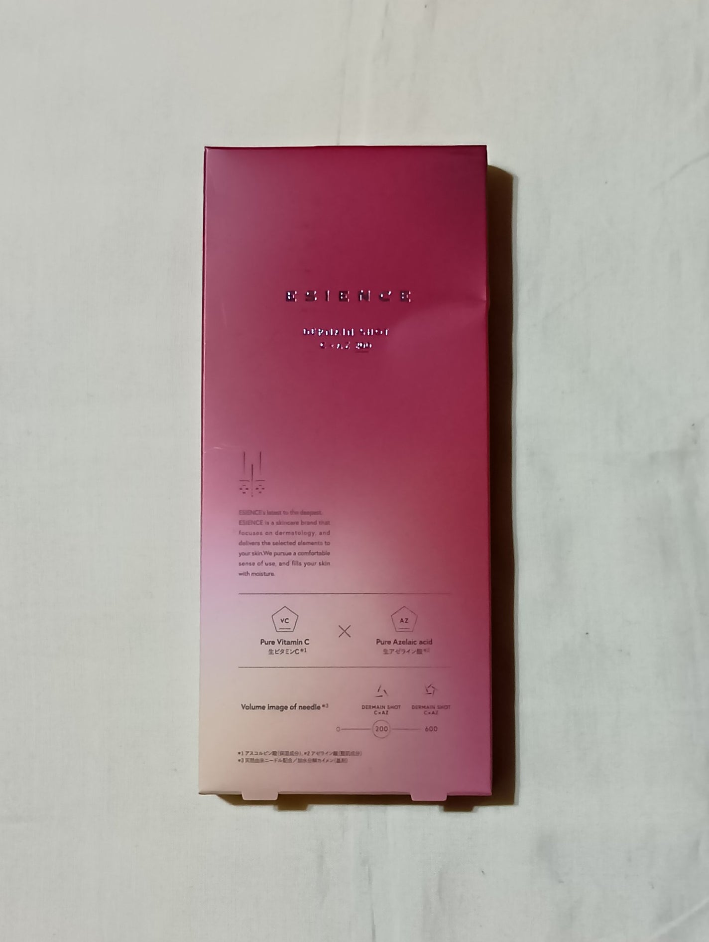 C×AZ ダーマインショット200/ESIENCE/美容液を使ったクチコミ(1枚目)