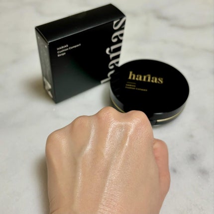 HARIAS 薬用クッションファンデーション/HARIAS/クッションファンデーションを使ったクチコミ(5枚目)