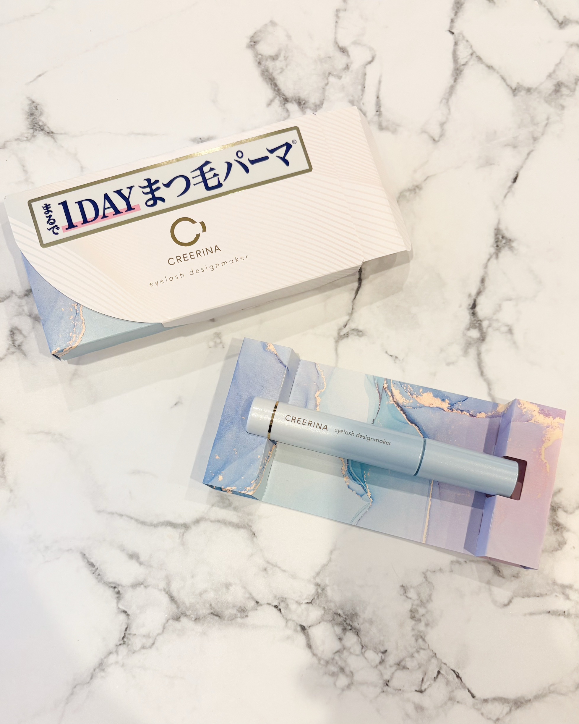 アイラッシュデザインメイカー/クレーリナ/マスカラ下地を使ったクチコミ（2枚目）