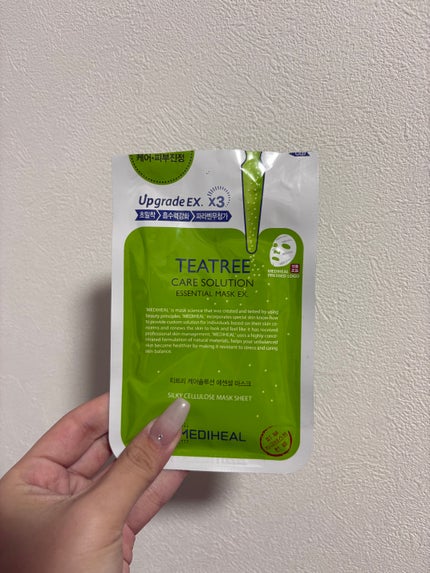 MEDIHEAL ティーツリー ケアソリューション エッセンシャルマスク EX /MEDIHEAL/シートマスク・パックを使ったクチコミ(1枚目)