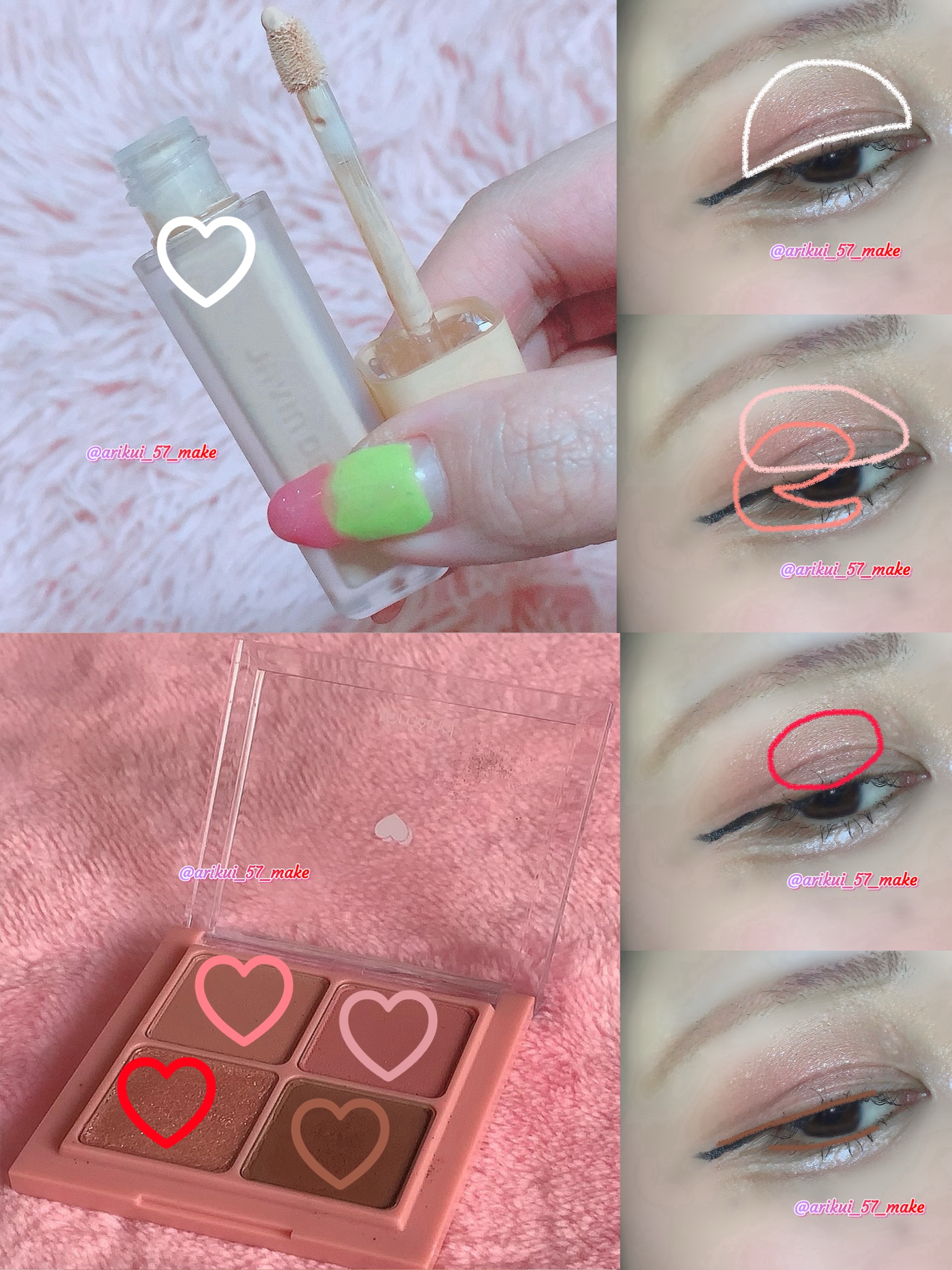 ベターザンアイズ/rom&nd/アイシャドウパレットを使ったクチコミ（2枚目）