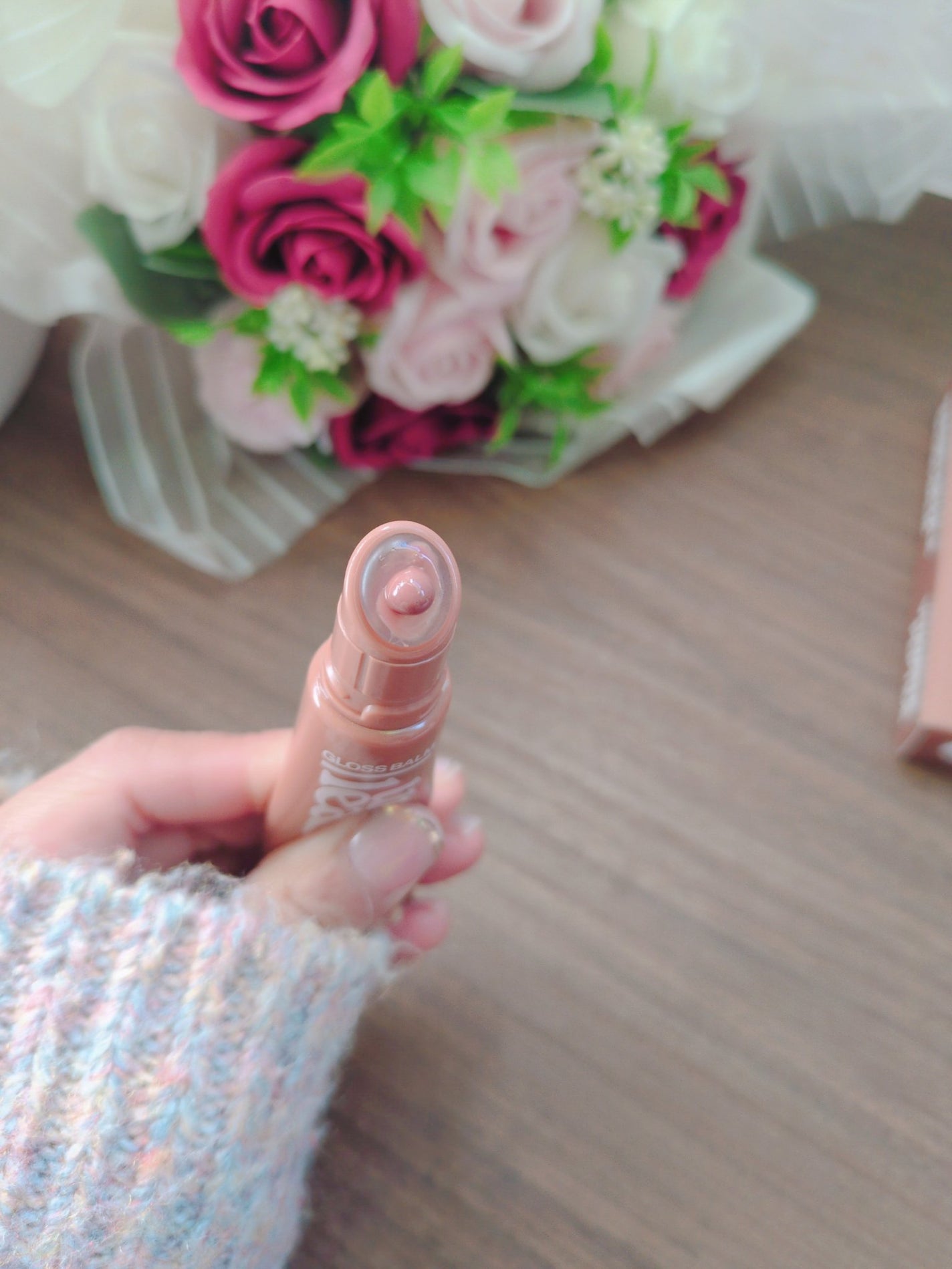 Sunset Dazzle Gloss Balm/unleashia/リップグロスを使ったクチコミ(5枚目)