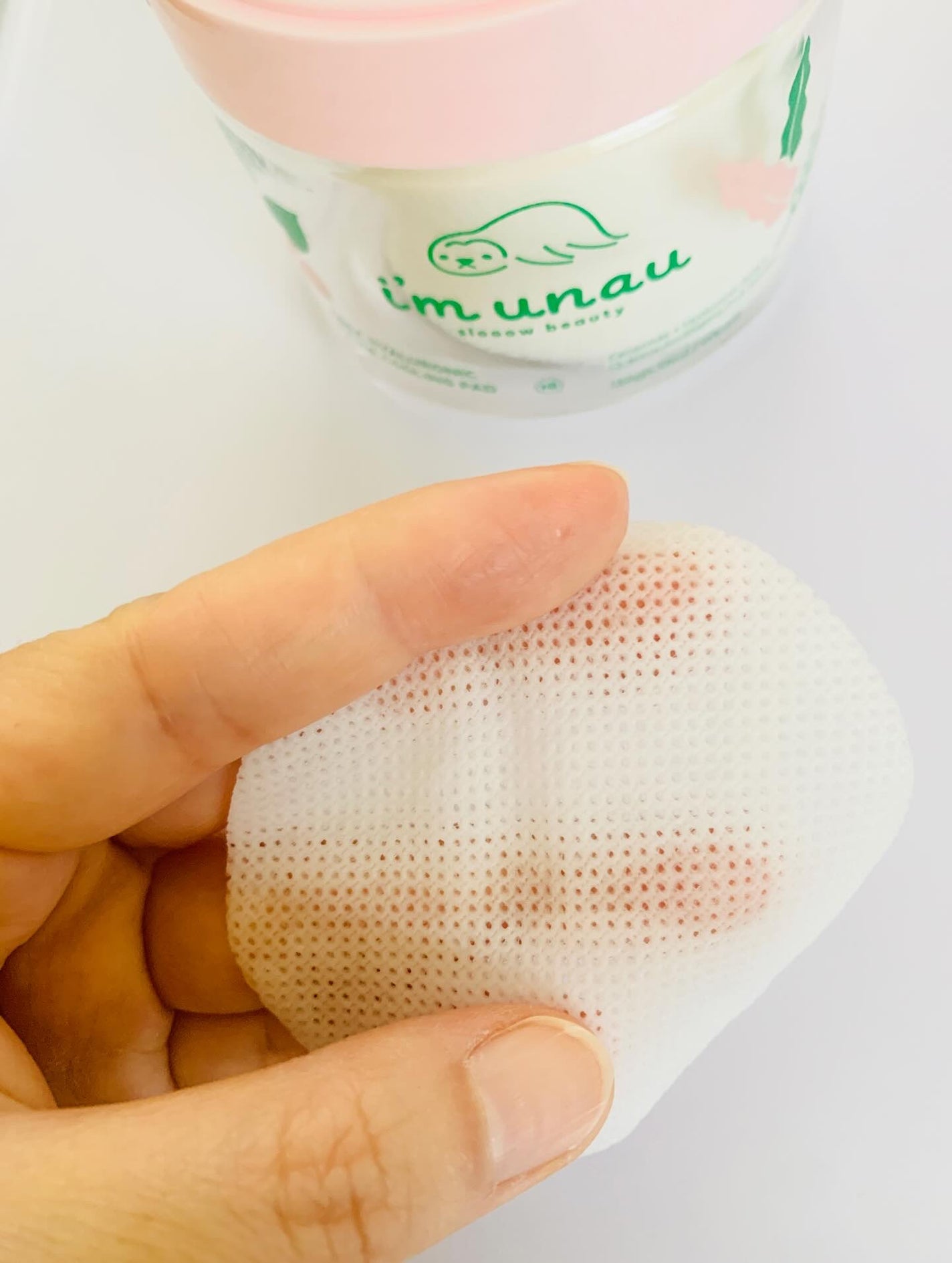 セラ ヒアルロニック ポーズ クーリングパッド/i’m unau/トナーパッドを使ったクチコミ(4枚目)