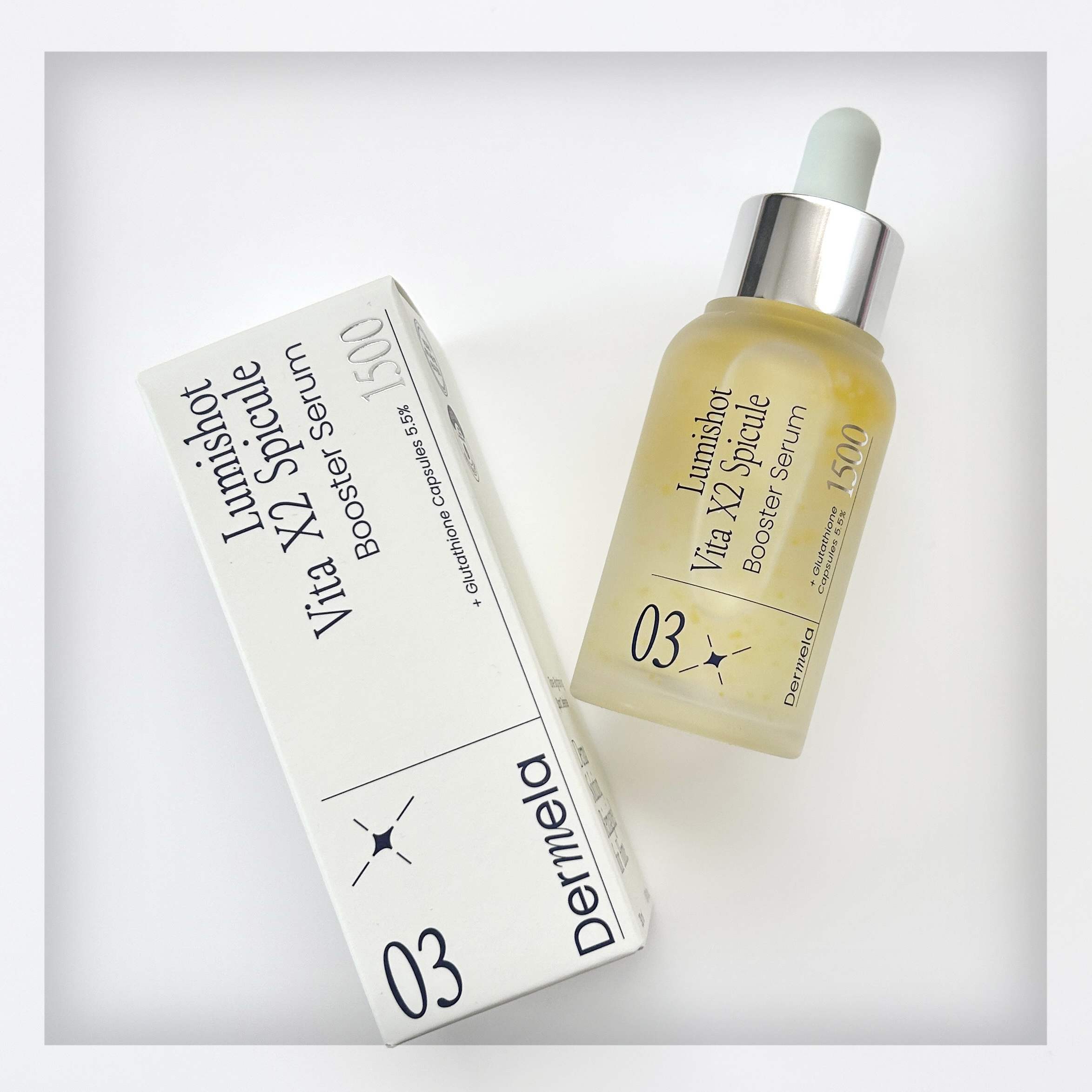 ダーメラ ルミショット・Wビタセラム/Dermela/美容液を使ったクチコミ（1枚目）