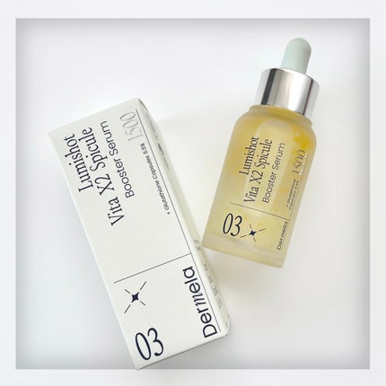 ダーメラ ルミショット・Wビタセラム/Dermela/美容液を使ったクチコミ(1枚目)