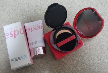 ビーベルベットカバークッション/espoir/クッションファンデーションを使ったクチコミ(1枚目)