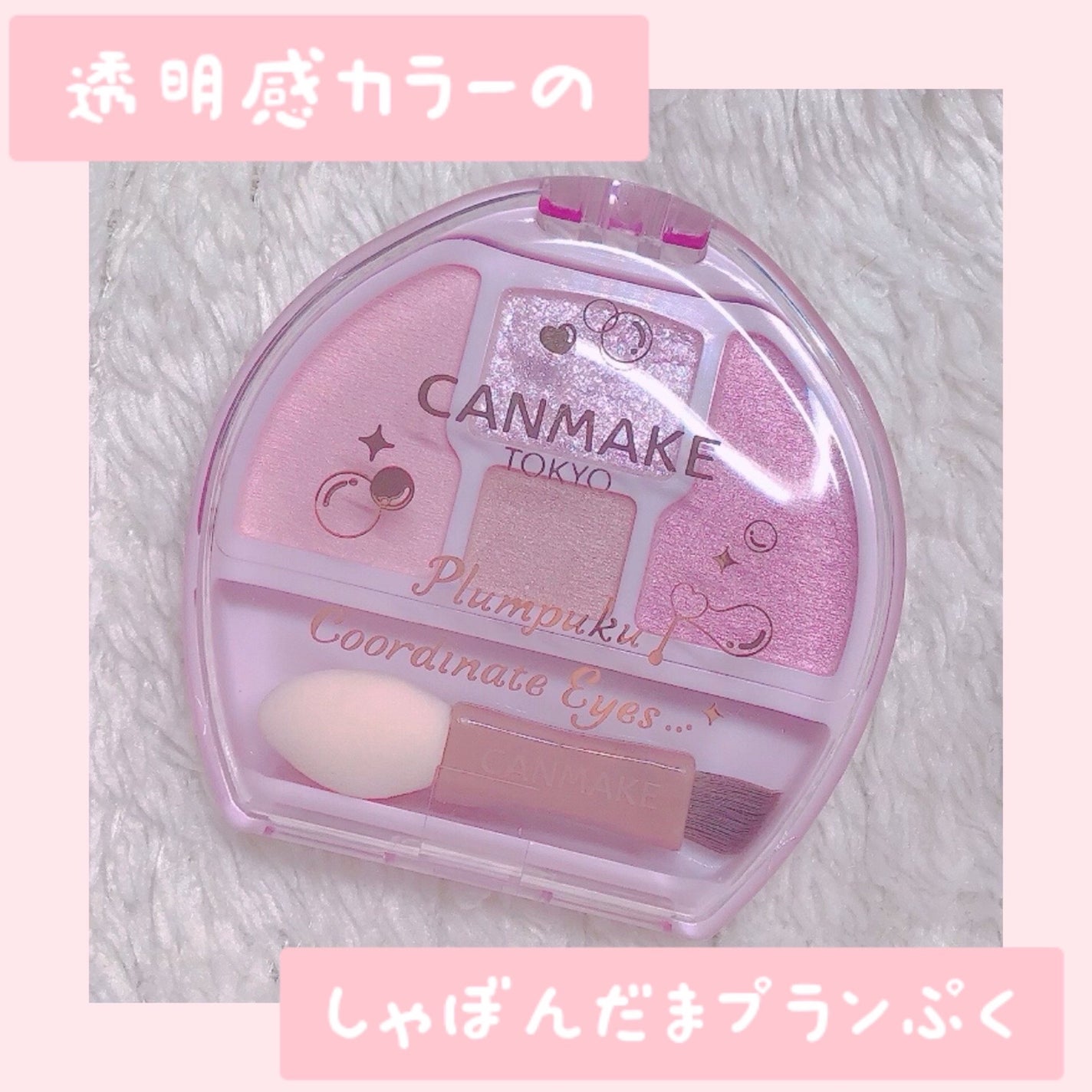 プランぷくコーデアイズ/キャンメイク/パウダーアイシャドウを使ったクチコミ(1枚目)