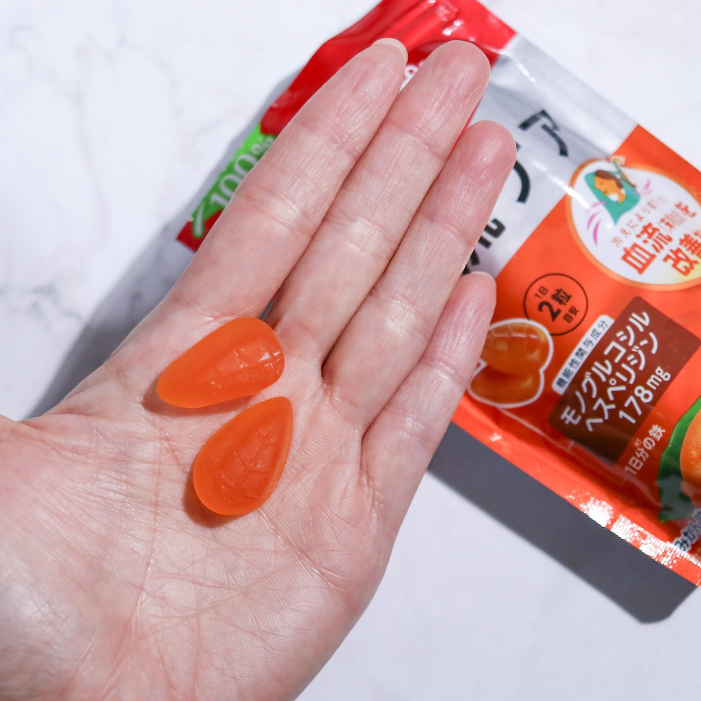 UHAグミサプリ 末梢血流ケア/UHA味覚糖/健康サプリメントを使ったクチコミ(3枚目)