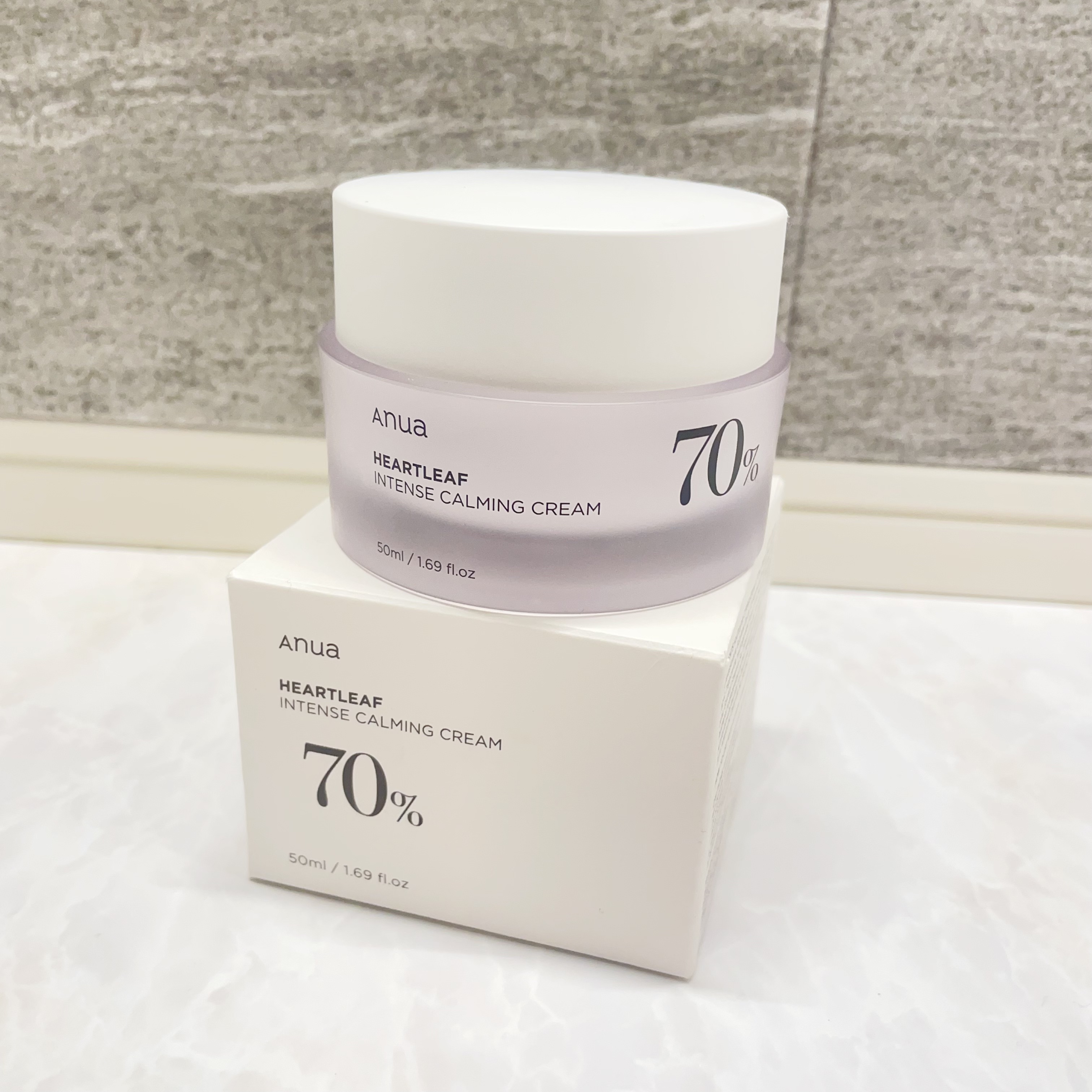 ドクダミ 70 インテンスカーミングクリーム/Anua/フェイスクリームを使ったクチコミ（1枚目）