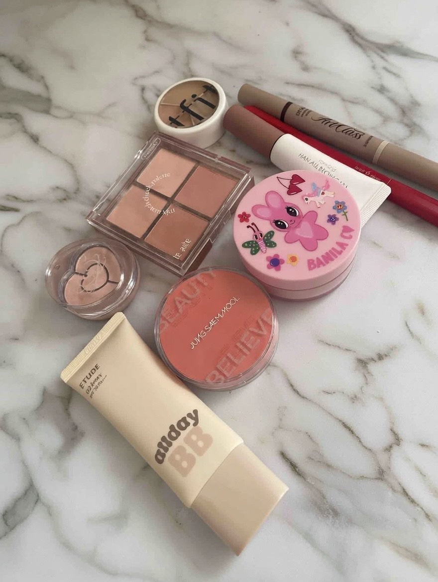 オールデーグラススキンBBクリーム ライト/ETUDE/BBクリームを使ったクチコミ（1枚目）