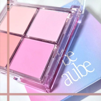 ミックスマッチチークパレット/be aube/パウダーチークを使ったクチコミ(1枚目)