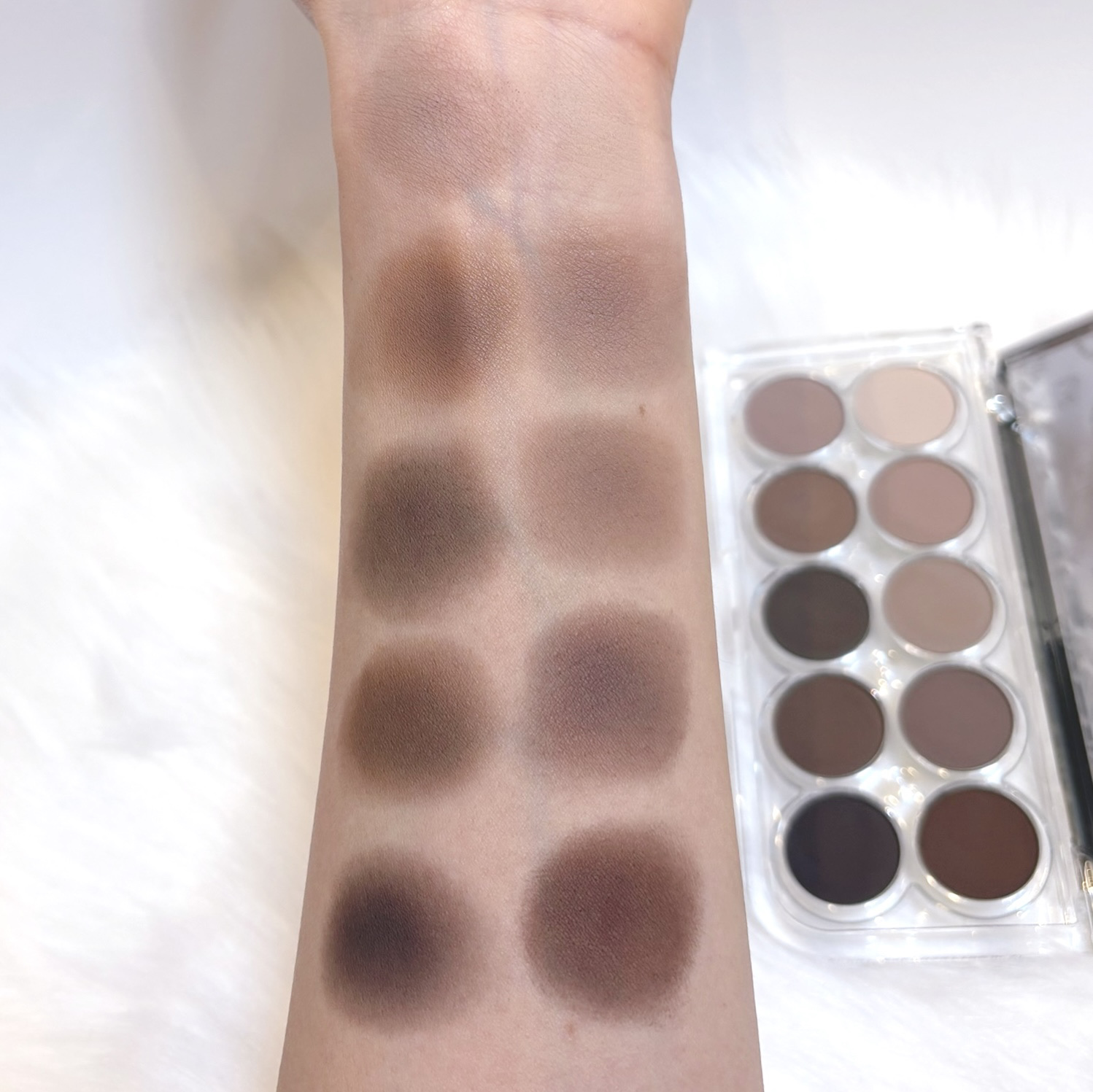 ライトオンアイズシャドウパレット/ルミル/アイシャドウパレットを使ったクチコミ（3枚目）