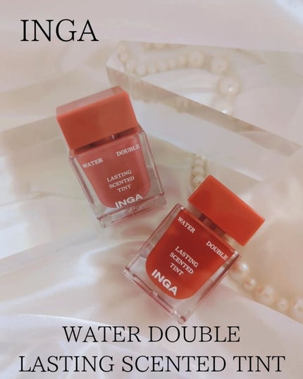 ウォーターダブルラスティングセンティッドティント/INGA/リップティントを使ったクチコミ(2枚目)
