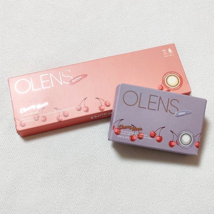 Cherry moon 1Month/OLENS/カラーコンタクトレンズを使ったクチコミ(4枚目)