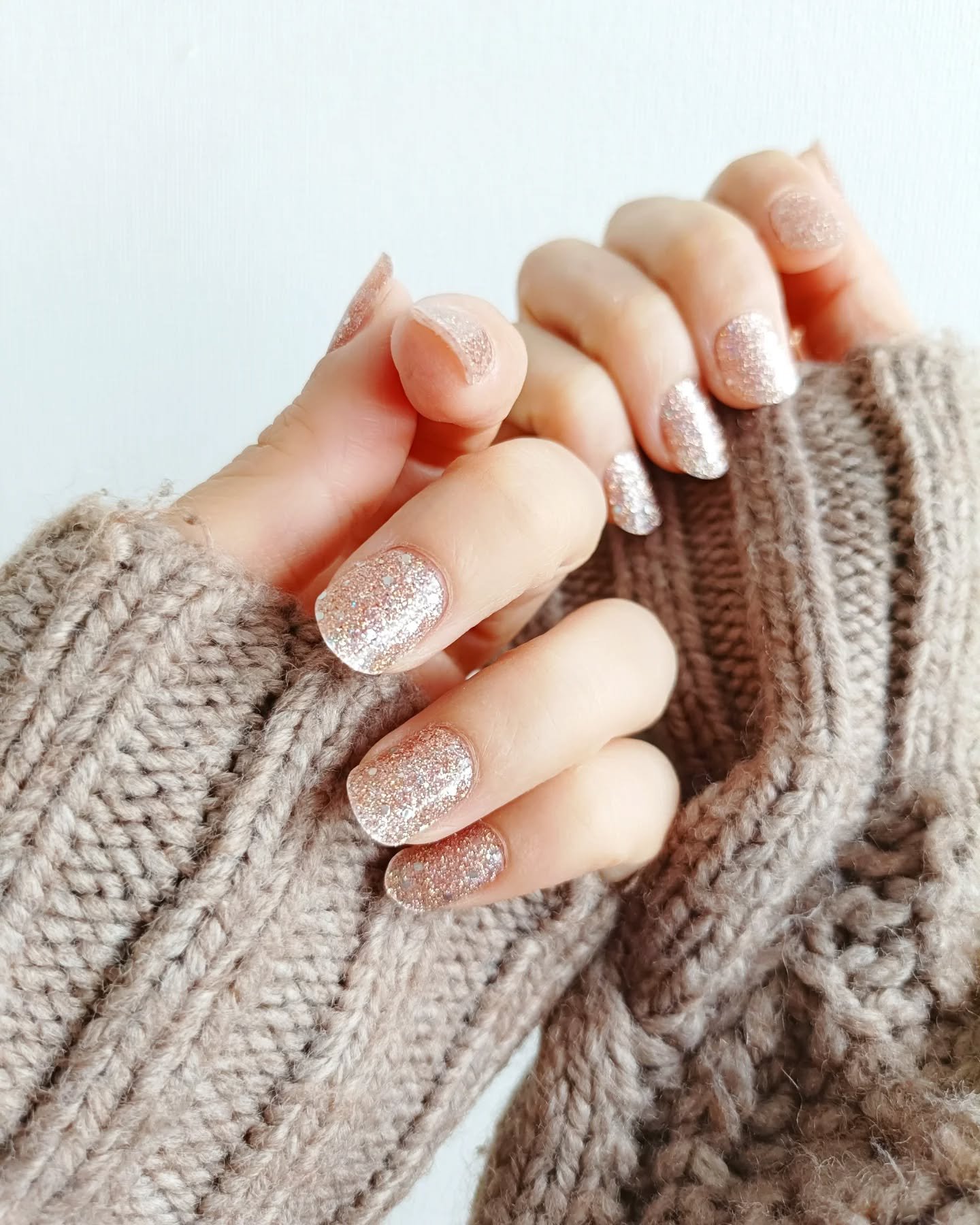 セミキュアジェルネイル（ハンド）/ohora/ネイルシールを使ったクチコミ（2枚目）