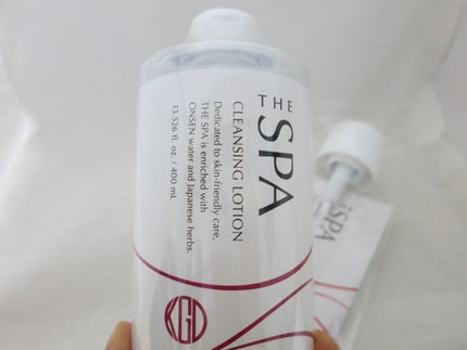 THE SPA クレンジングローション 専用ポンプ/Koh Gen Do/クレンジングウォーターを使ったクチコミ(2枚目)