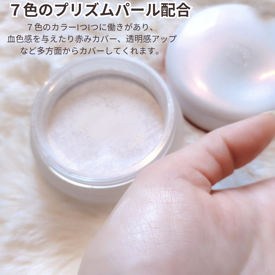 SHISEIDO エッセンス スキンセッティング パウダー/SHISEIDO/ルースパウダーを使ったクチコミ（3枚目）