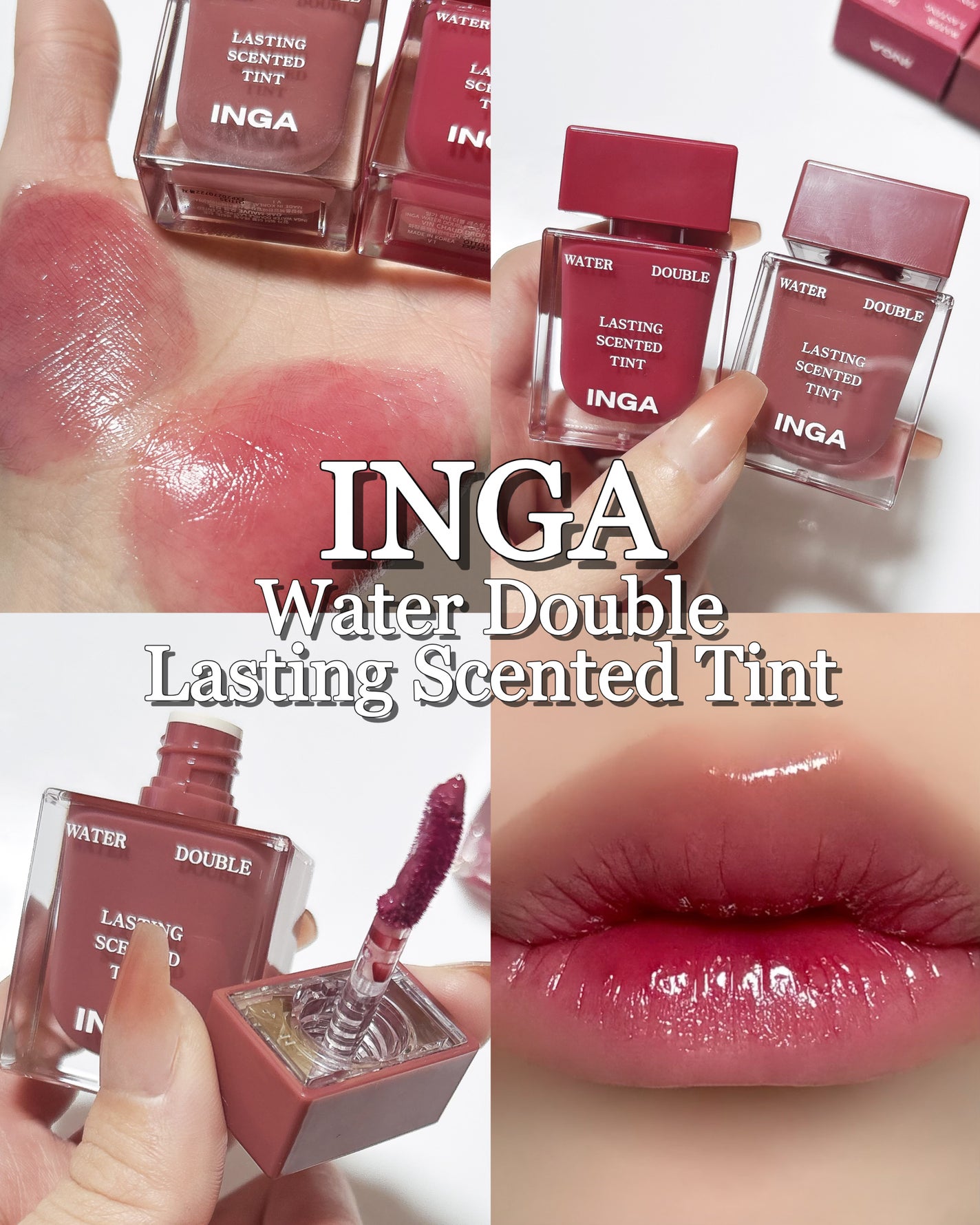 ウォーターダブルラスティングセンティッドティント/INGA/リップティントを使ったクチコミ(1枚目)