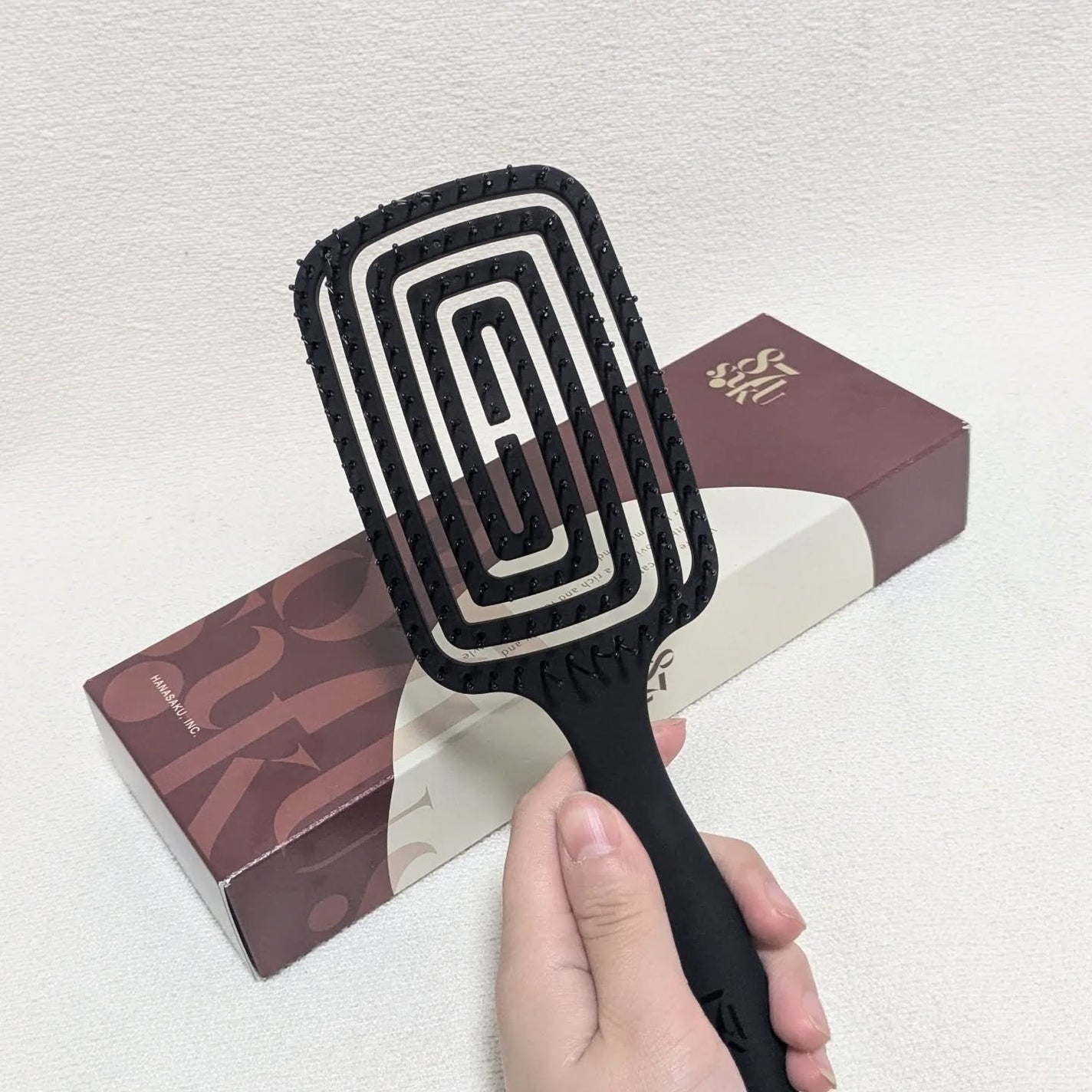 87saku ハナサク 速乾ブラシ/87saku/ヘアブラシを使ったクチコミ(2枚目)