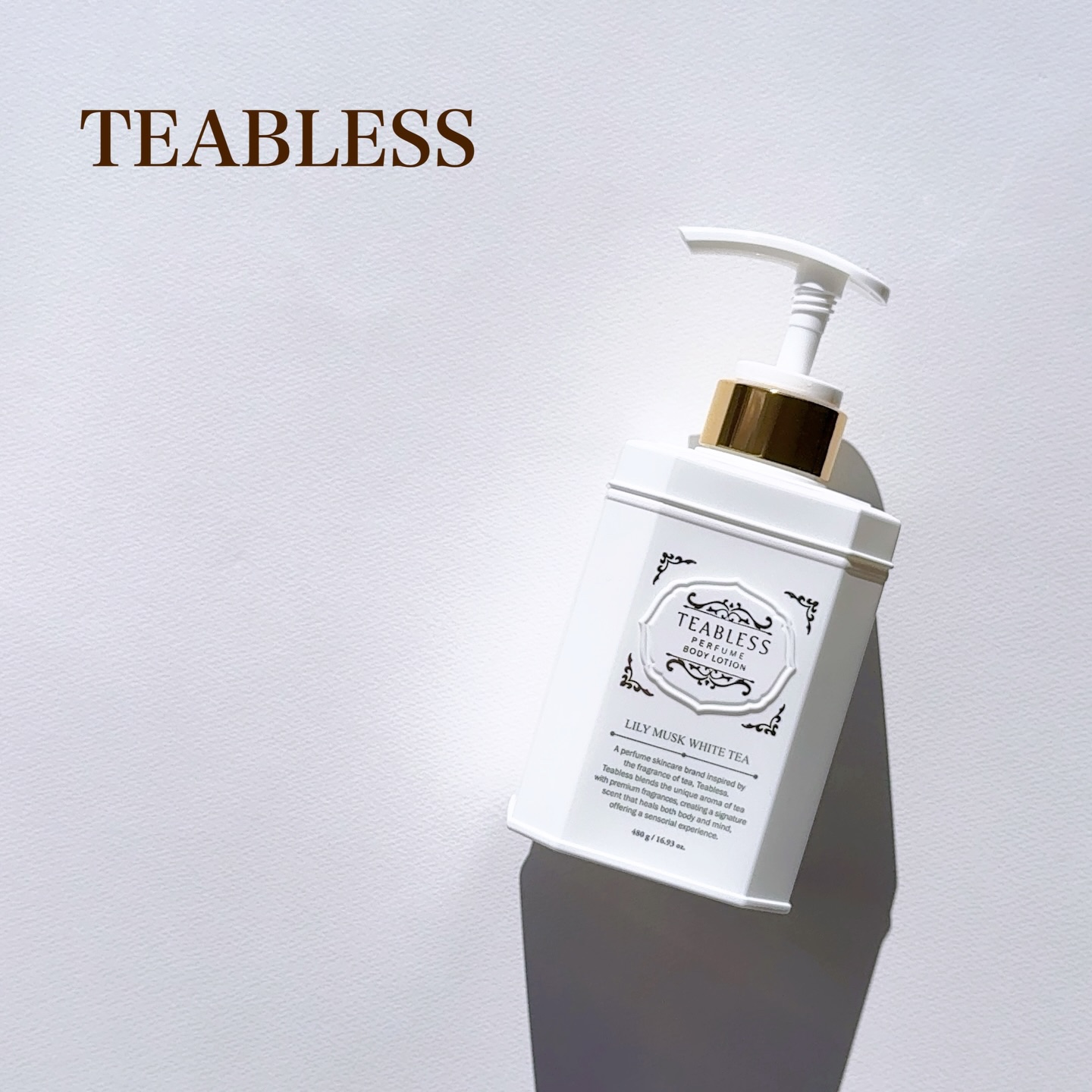 パフュームボディローション リリィムスクホワイトティー/TEABLESS/ボディローションを使ったクチコミ（1枚目）