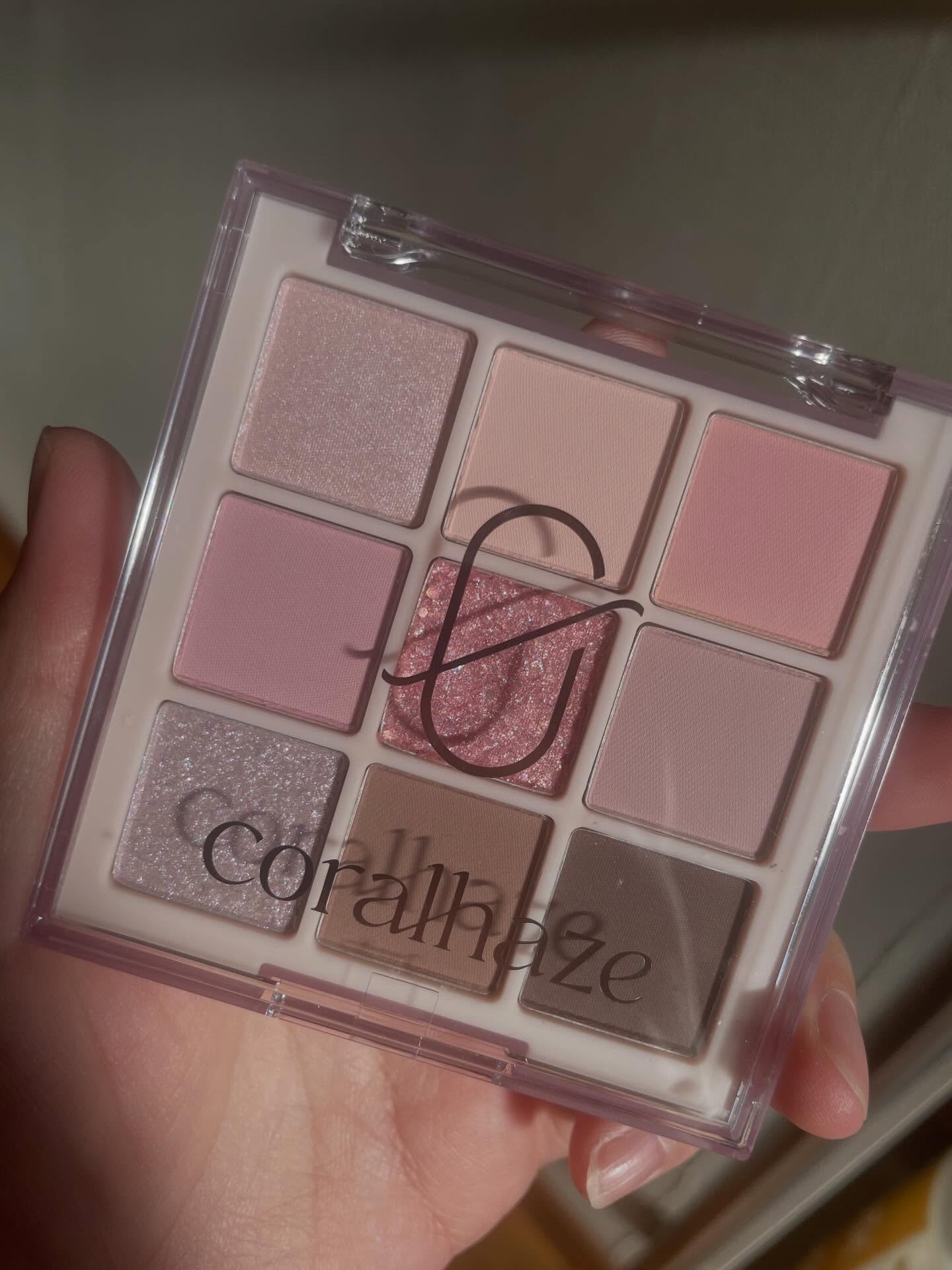 ムードブレンディングシャドウパレット 03 ピンクムーン/Coralhaze/アイシャドウパレットを使ったクチコミ（1枚目）