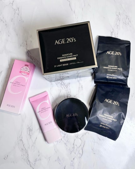 SIGNATURE ESSENCE COVER PACT /AGE20’s/クリーム・エマルジョンファンデーションを使ったクチコミ(4枚目)