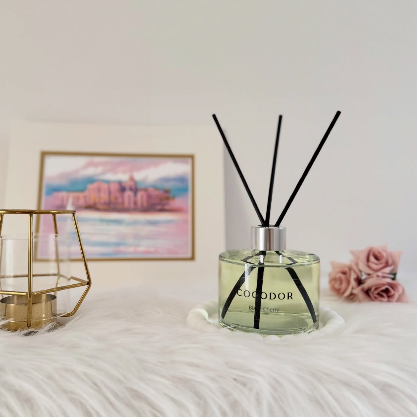 ブラックチェリー デュフューザー/COCODOR/ルームフレグランスを使ったクチコミ（1枚目）