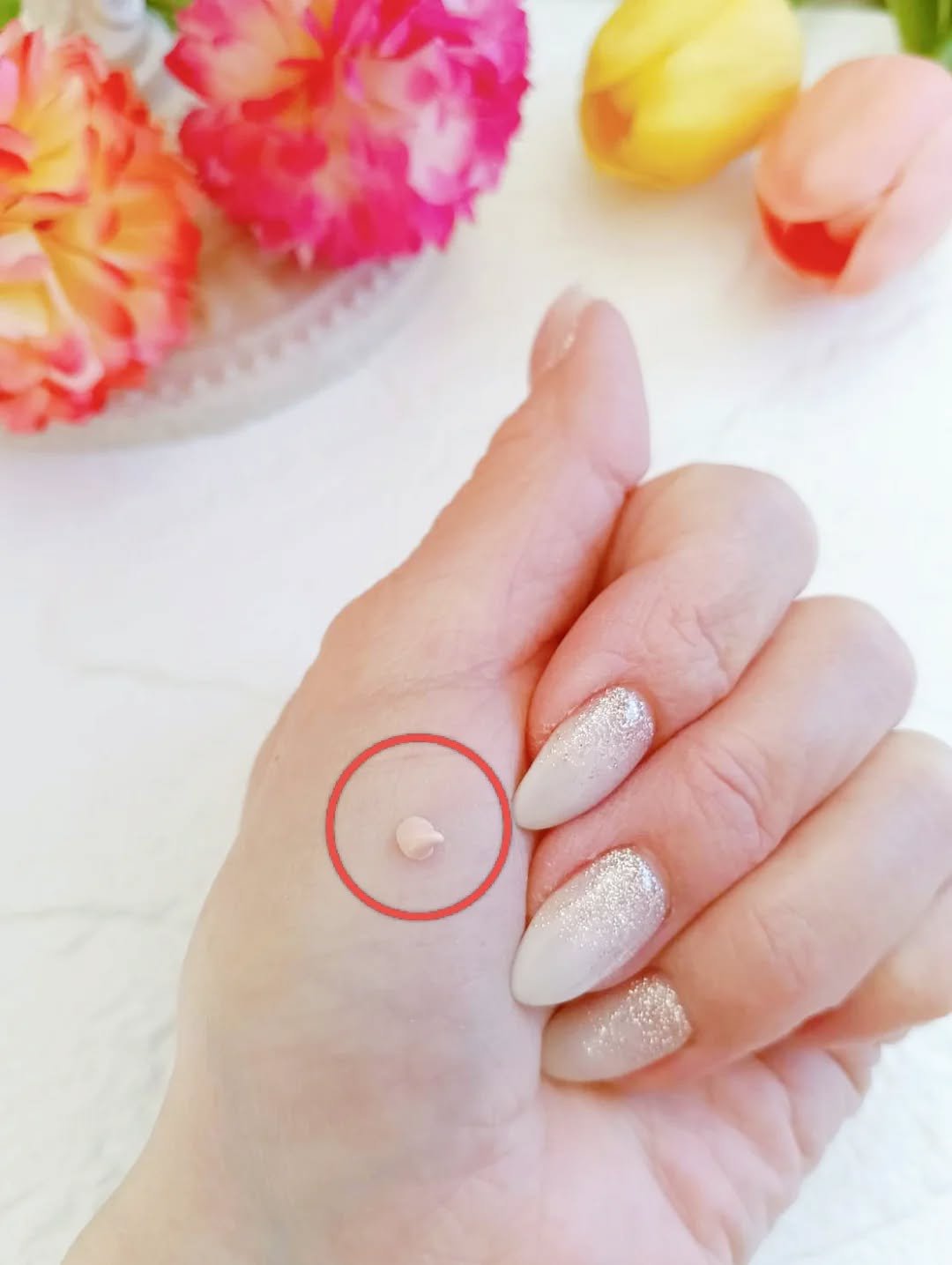 エクシア リンクルコンシール ヴェール/ALBION/クリームコンシーラーを使ったクチコミ（3枚目）