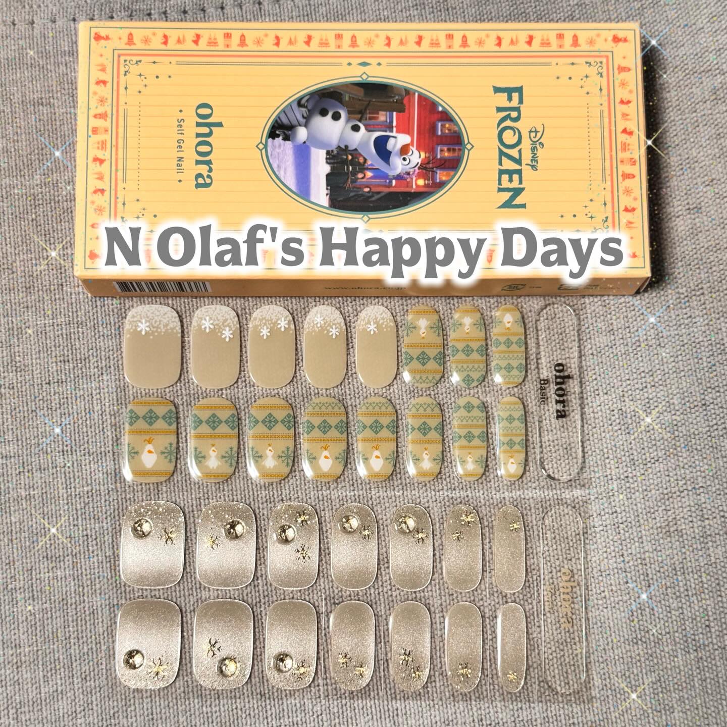 セミキュアジェルネイル（ハンド）/ohora/ネイルシールを使ったクチコミ（2枚目）