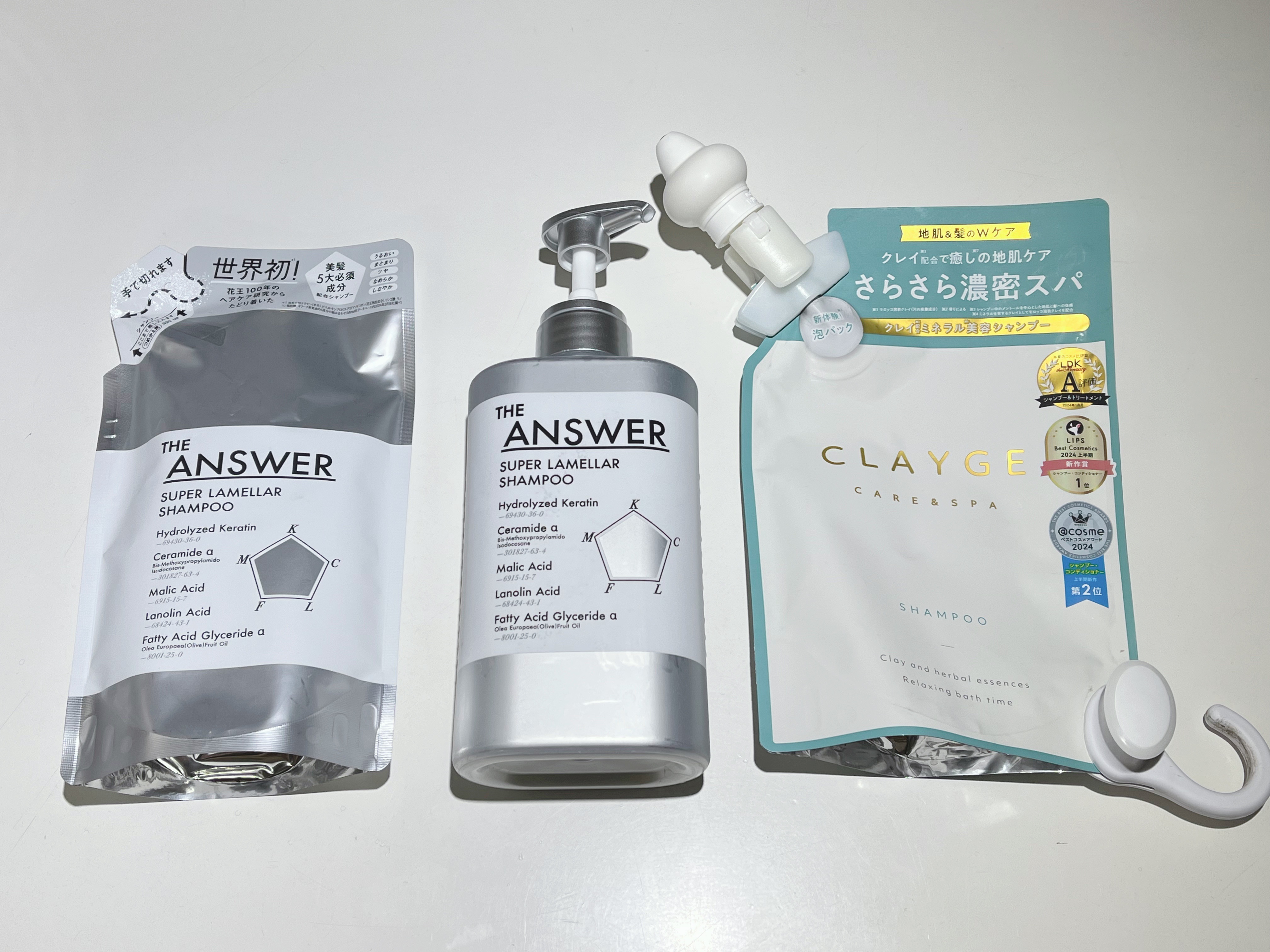 THE ANSWER スーパーラメラシャンプー/THE ANSWER/市販シャンプーを使ったクチコミ（1枚目）