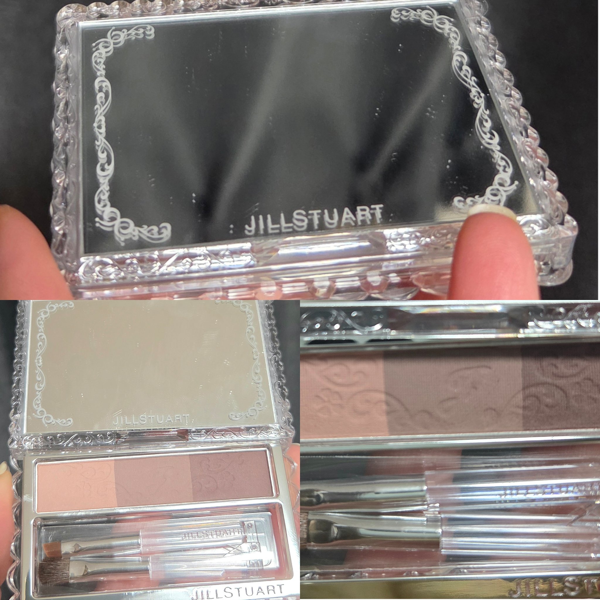 ジルスチュアート ブルームニュアンスブロウパレット/JILL STUART/パウダーアイブロウを使ったクチコミ（1枚目）